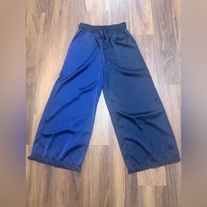 Listicle Blue Wide-Leg Pants